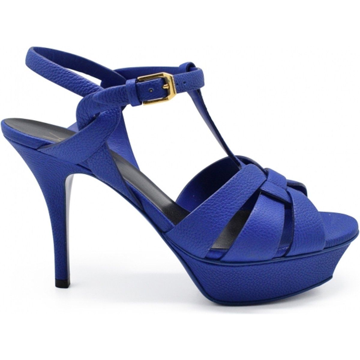 Elegante T-Riemchen Plateau-Sandalen