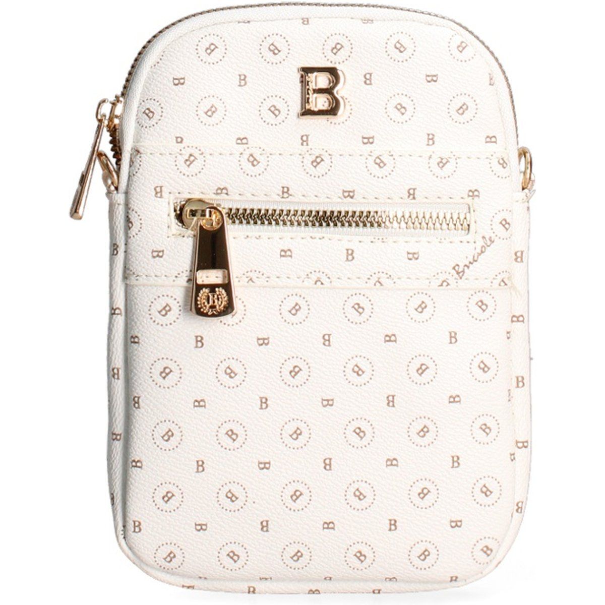 Kompakte Umhängetasche mit Monogramm-Muster