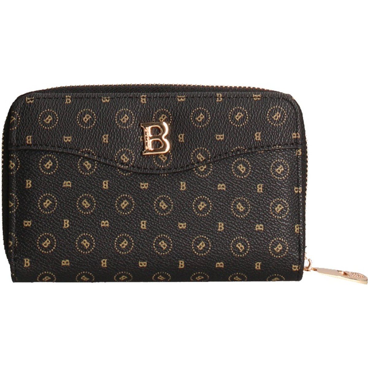 Zip-Around Geldbörse mit Monogramm