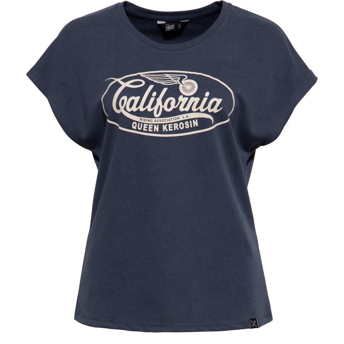 Retro-T-Shirt mit California-Print