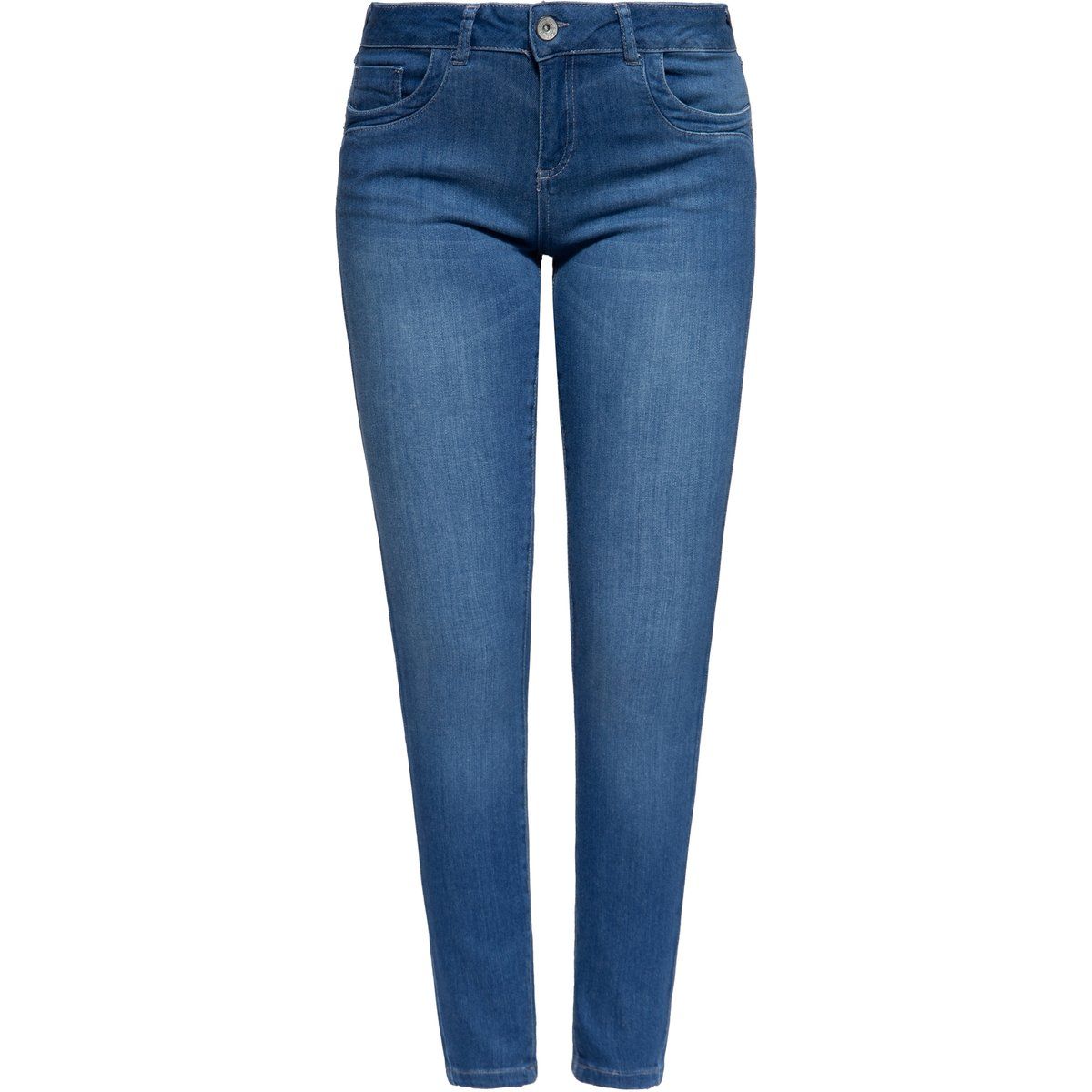 Klassische Slim-Fit Tapered-Jeans