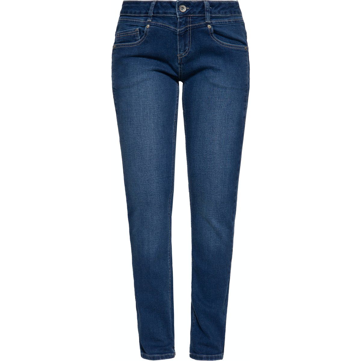 Slim-Fit Denim mit mittlerer Leibhöhe