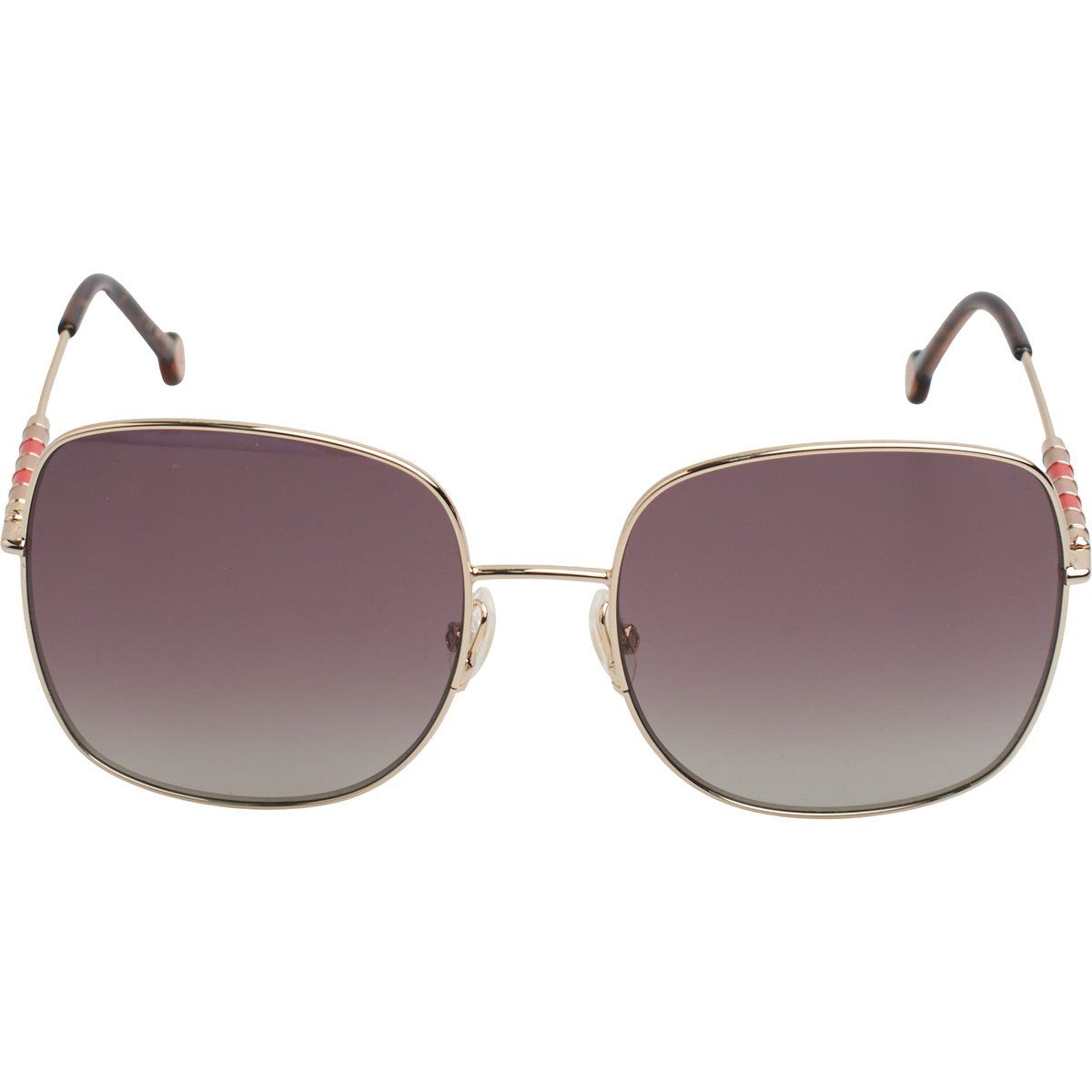 Quadratische Sonnenbrille aus Metall