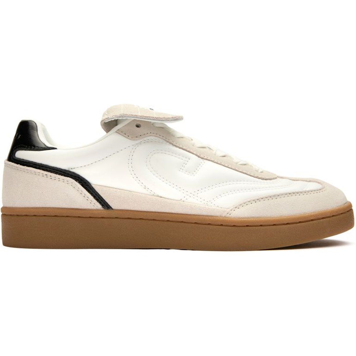 Leder-Sneaker im Retro-Fußball-Stil
