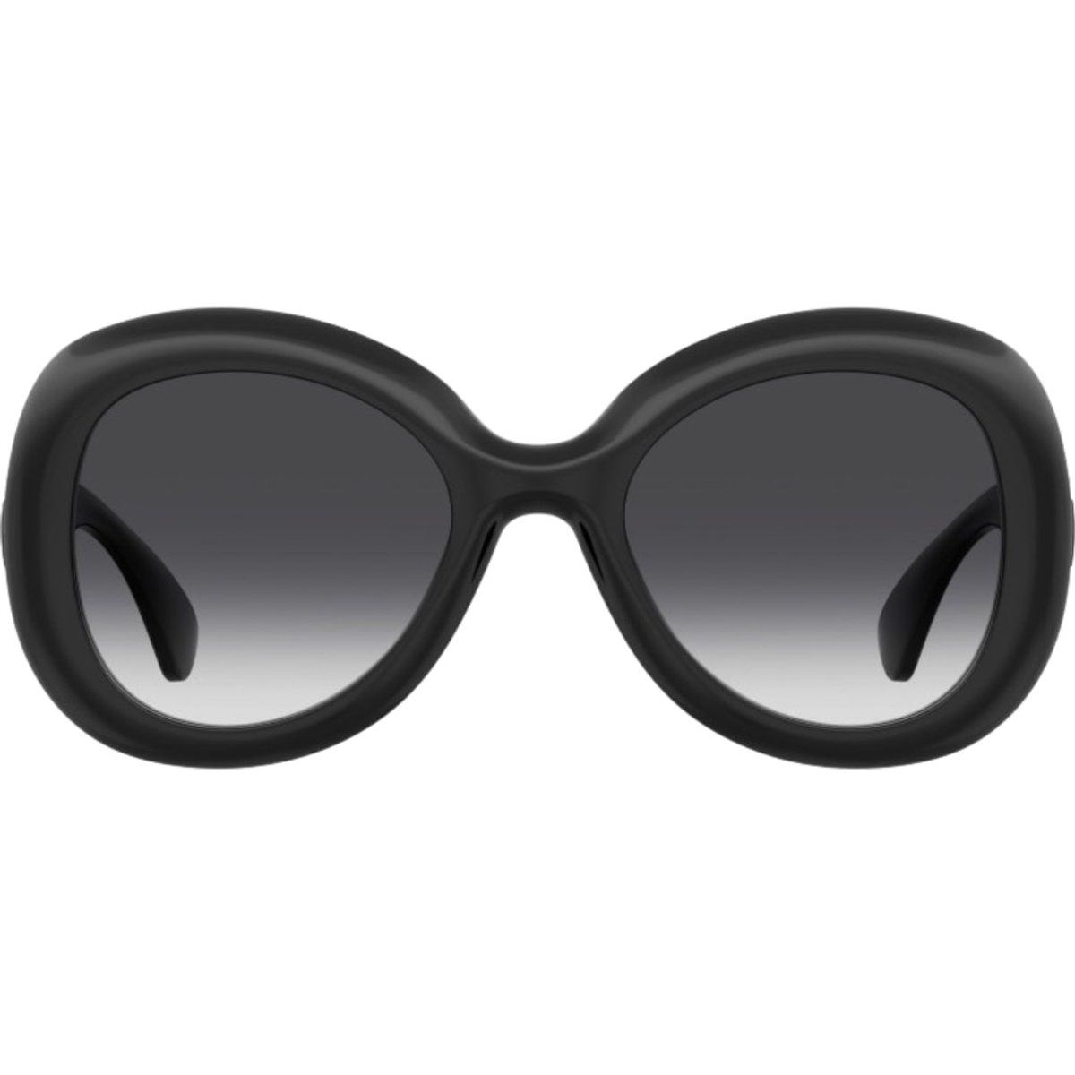 Abgerundete Sonnenbrille mit Farbverlauf