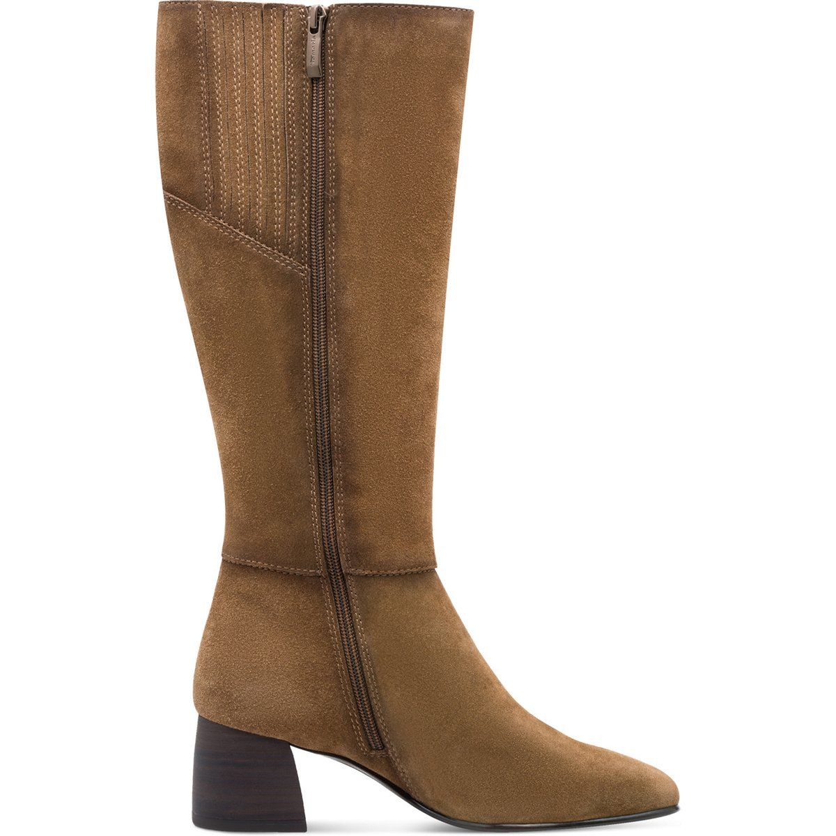 Elegante kniehohe Wildlederstiefel