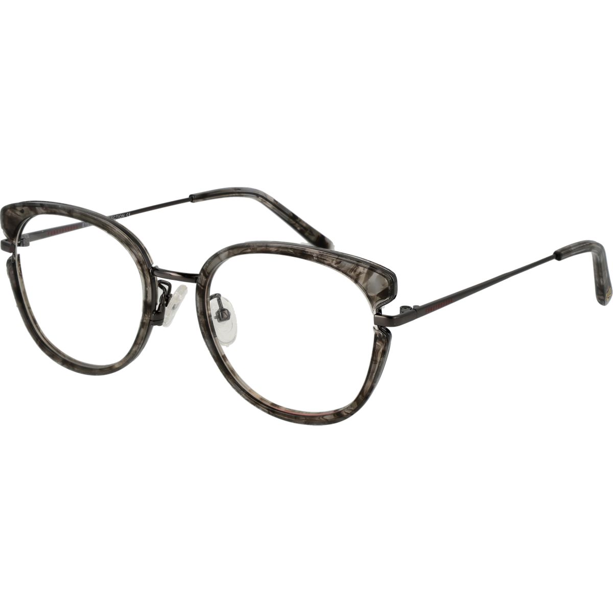 Marmorierte Cat-Eye Brillenfassung