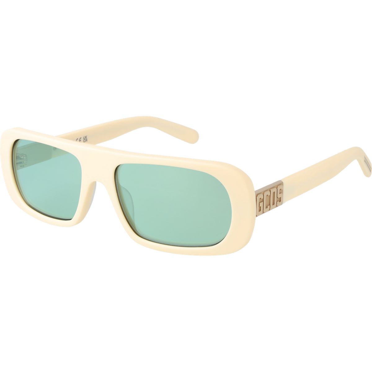 Retro-Sonnenbrille mit flachem Oberteil
