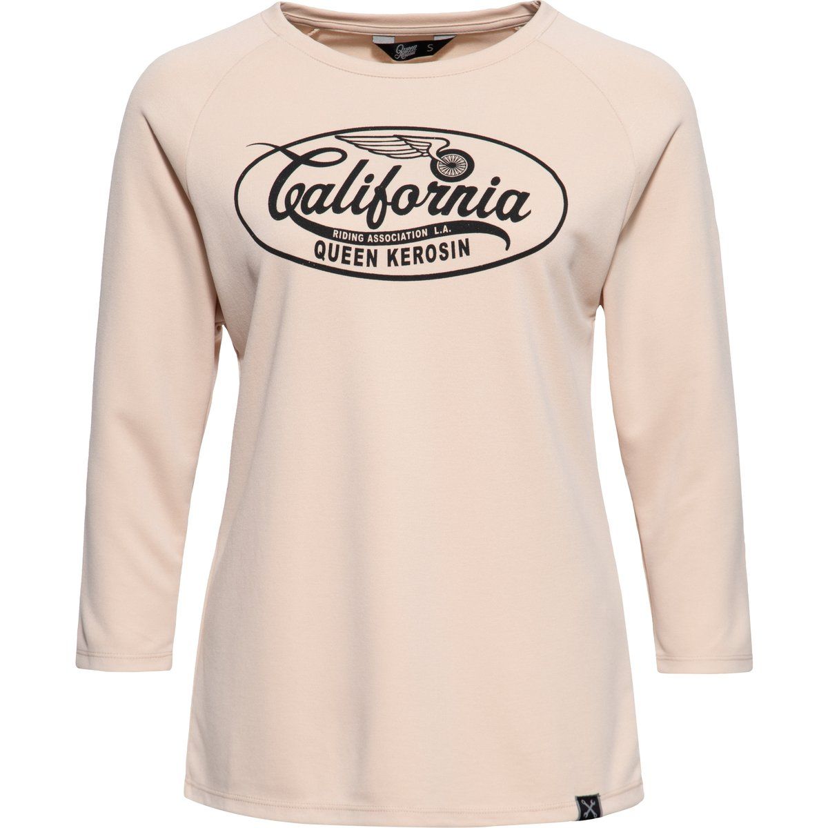 Raglan-Oberteil mit California-Grafikprint