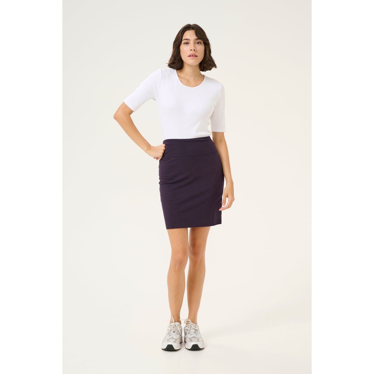 Vielseitiger Slim Fit Jersey Minirock