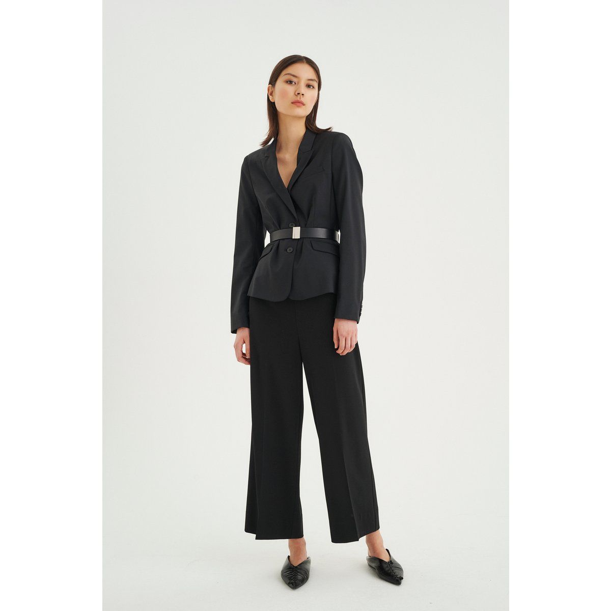 Blazer mit gerader Passform