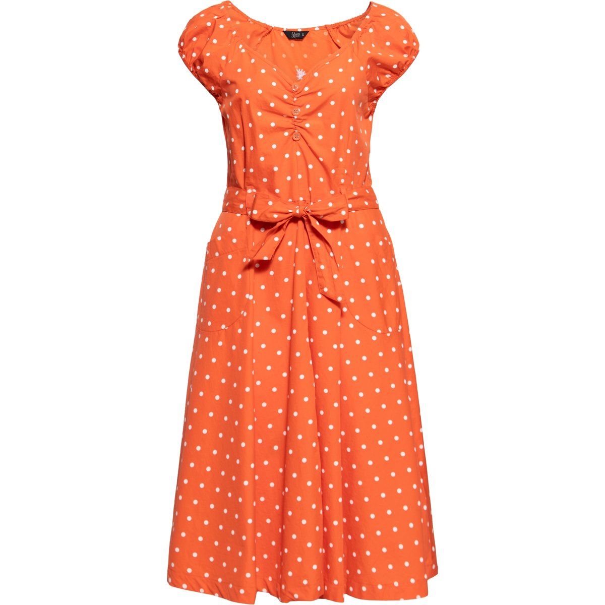 Vintage Swing-Kleid mit Polka-Dots