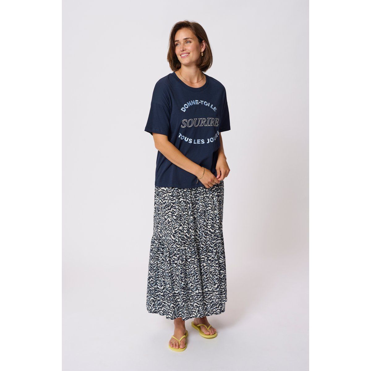 Oversize-T-Shirt mit Grafikprint