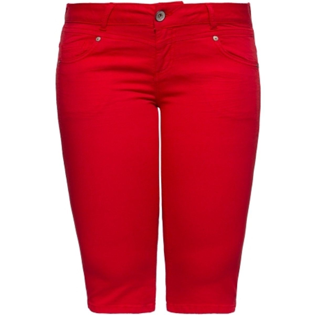 Slim Fit Capri-Hose mit Stretch
