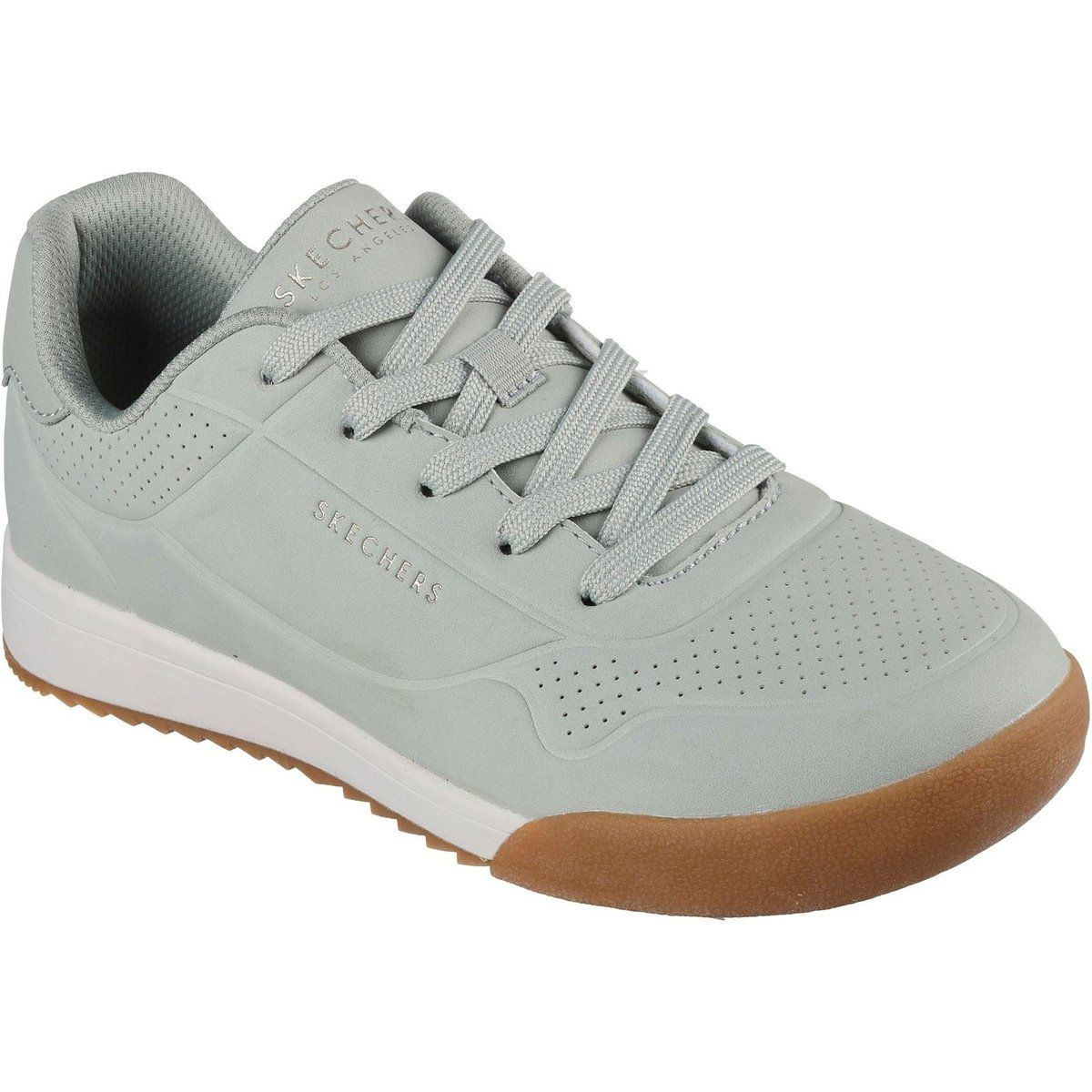 Retro-Sneaker mit perforierten Details