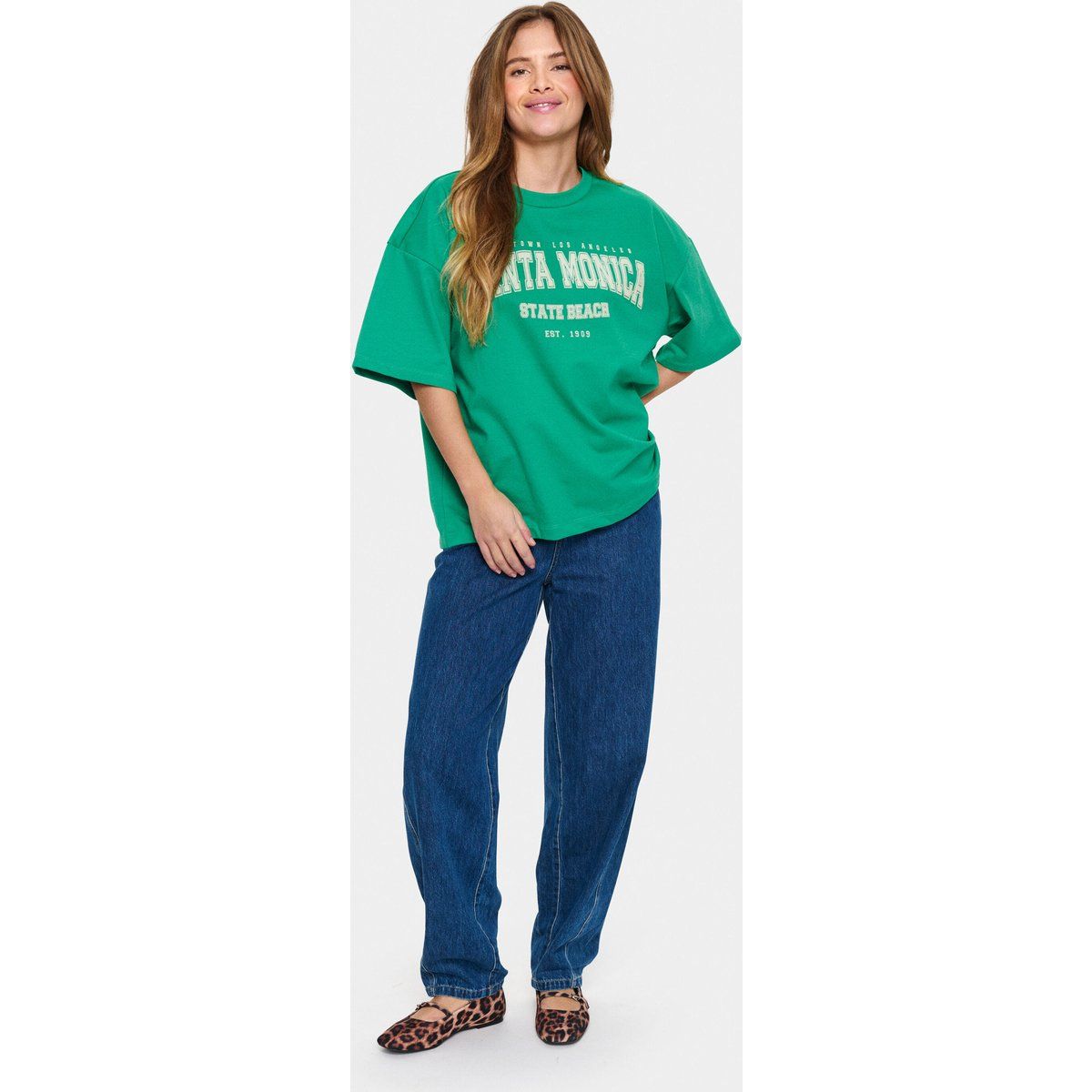 Santa Monica Grafik-Oversize-Sweatshirt