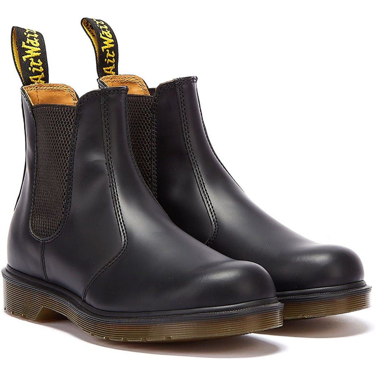Klassische Chelsea-Boots aus Glattleder