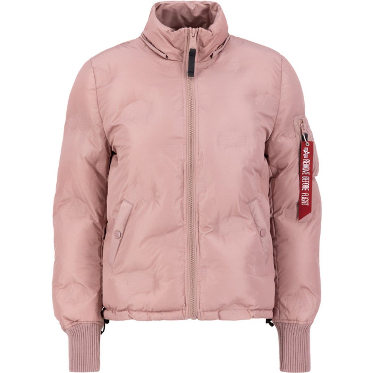 Wattierte Pufferjacke mit Kapuze