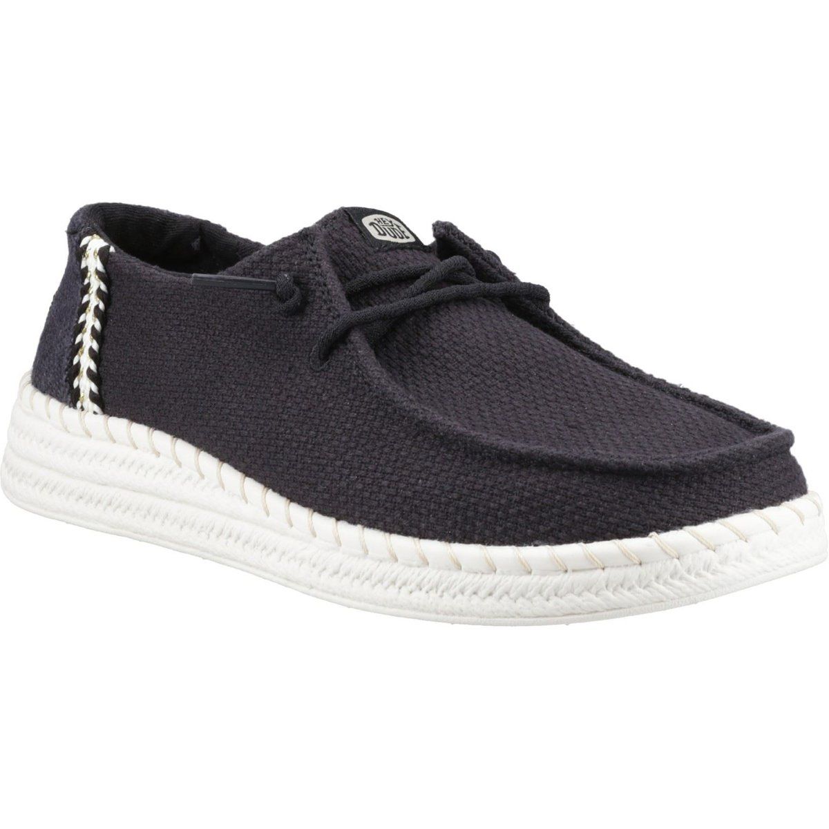 Leichte gewebte Baumwoll-Espadrilles Slipper