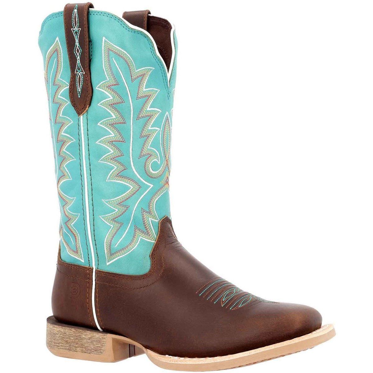 Dekorative Westernstiefel mit Karree-Form