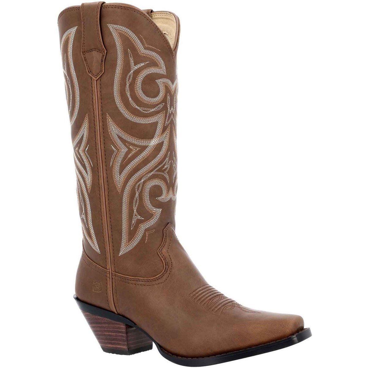 Bestickte hohe Westernstiefel