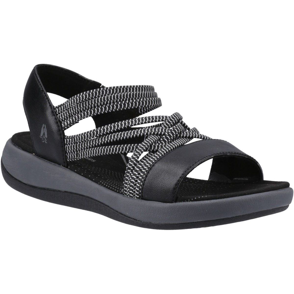 Komfort-Sandalen mit elastischen Riemen