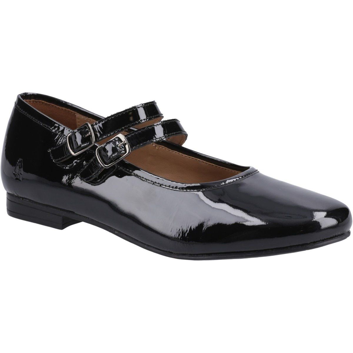 Lackleder Mary Janes mit Doppelriemen