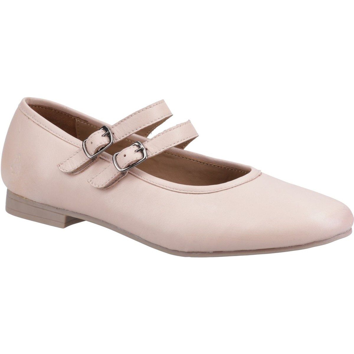 Doppelriemen Mary Jane Lederballerinas