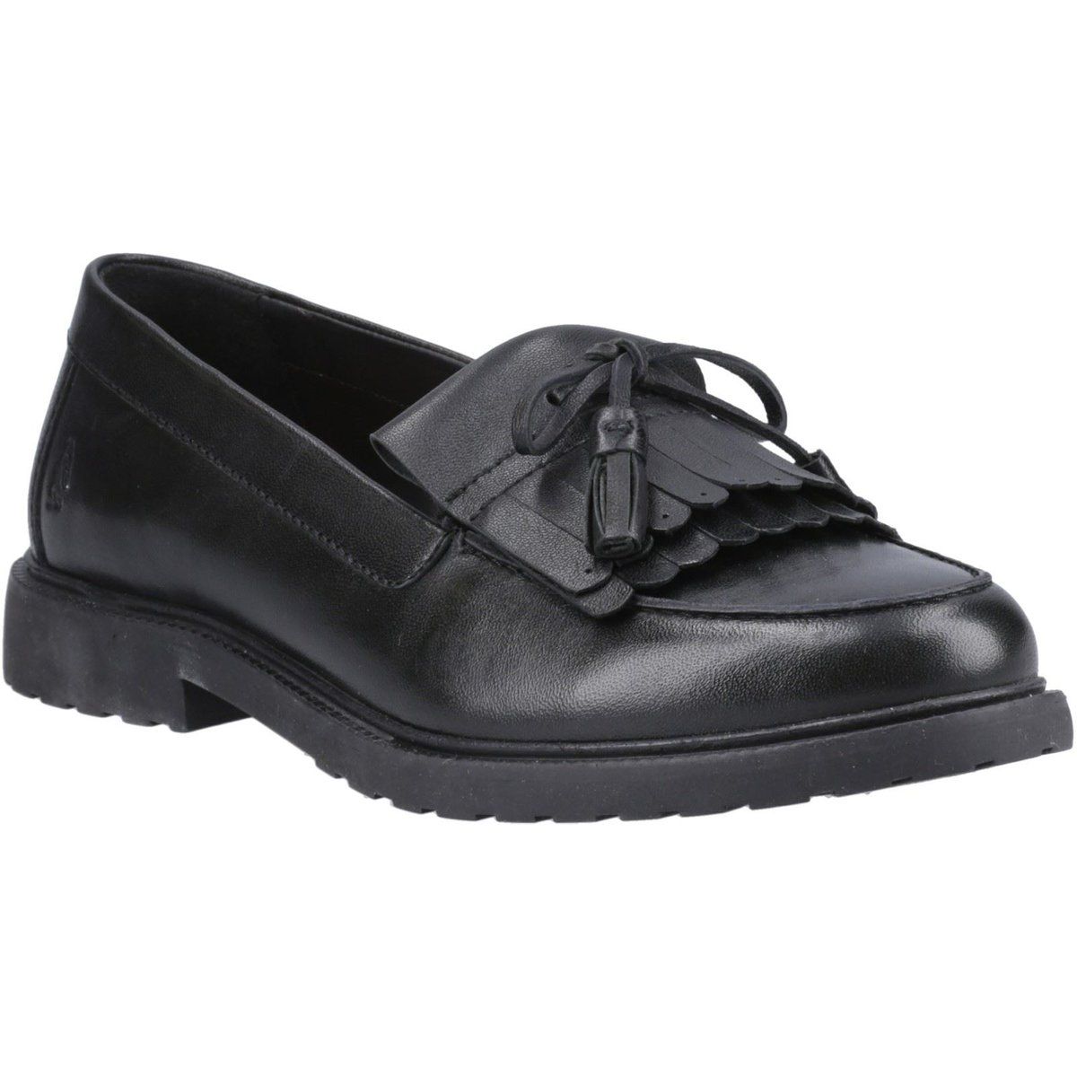 Klassische Kiltie-Leder-Loafer mit Quasten