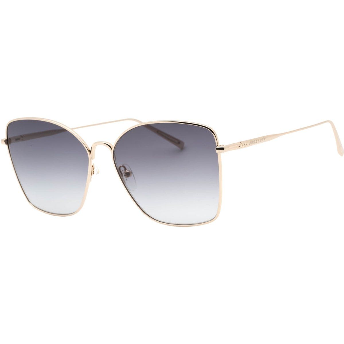 Elegante Metall-Sonnenbrille mit Farbverlauf