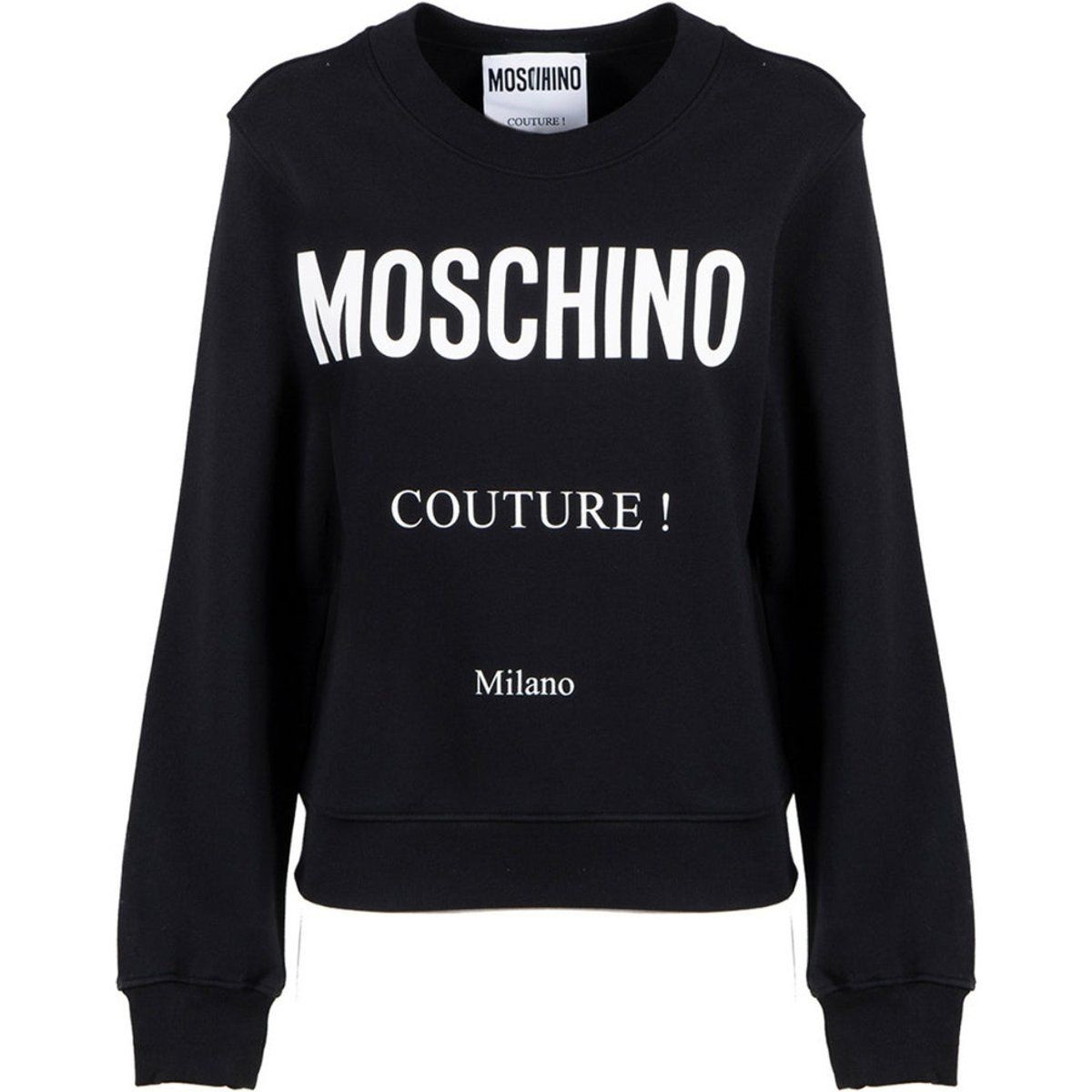 Baumwoll-Sweatshirt mit markantem Logo-Druck