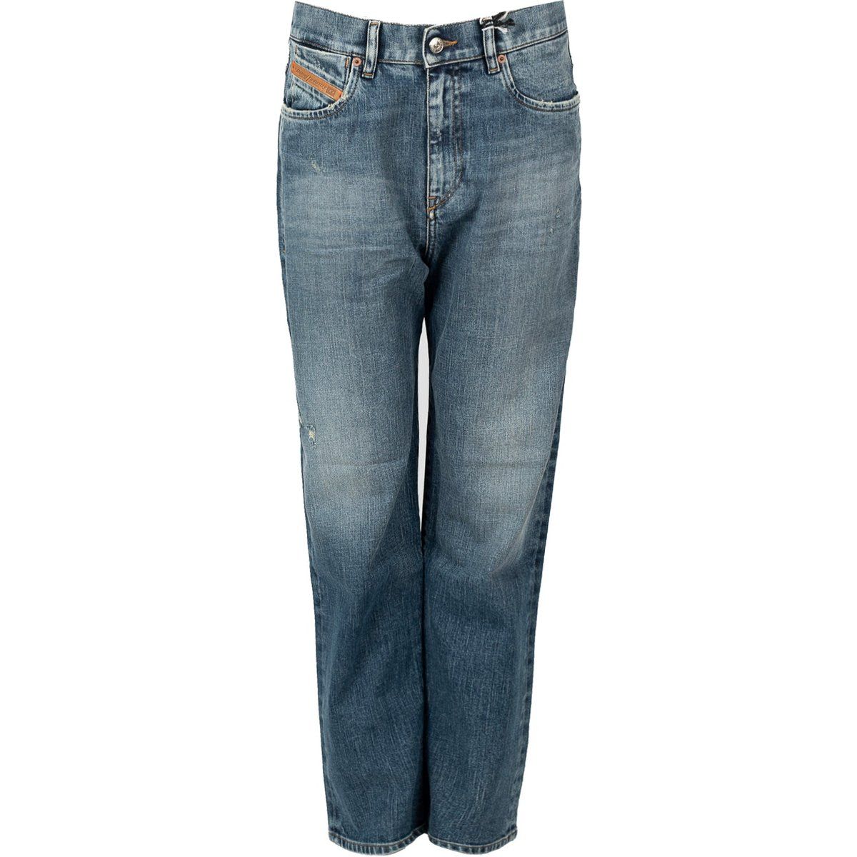 High-Waist Jeans mit geradem Bein