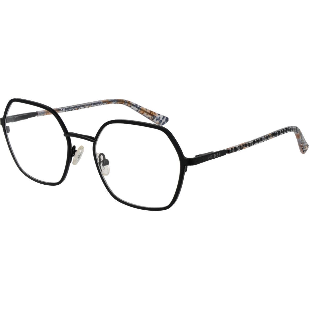 Moderne sechseckige Metall-Brillenfassung