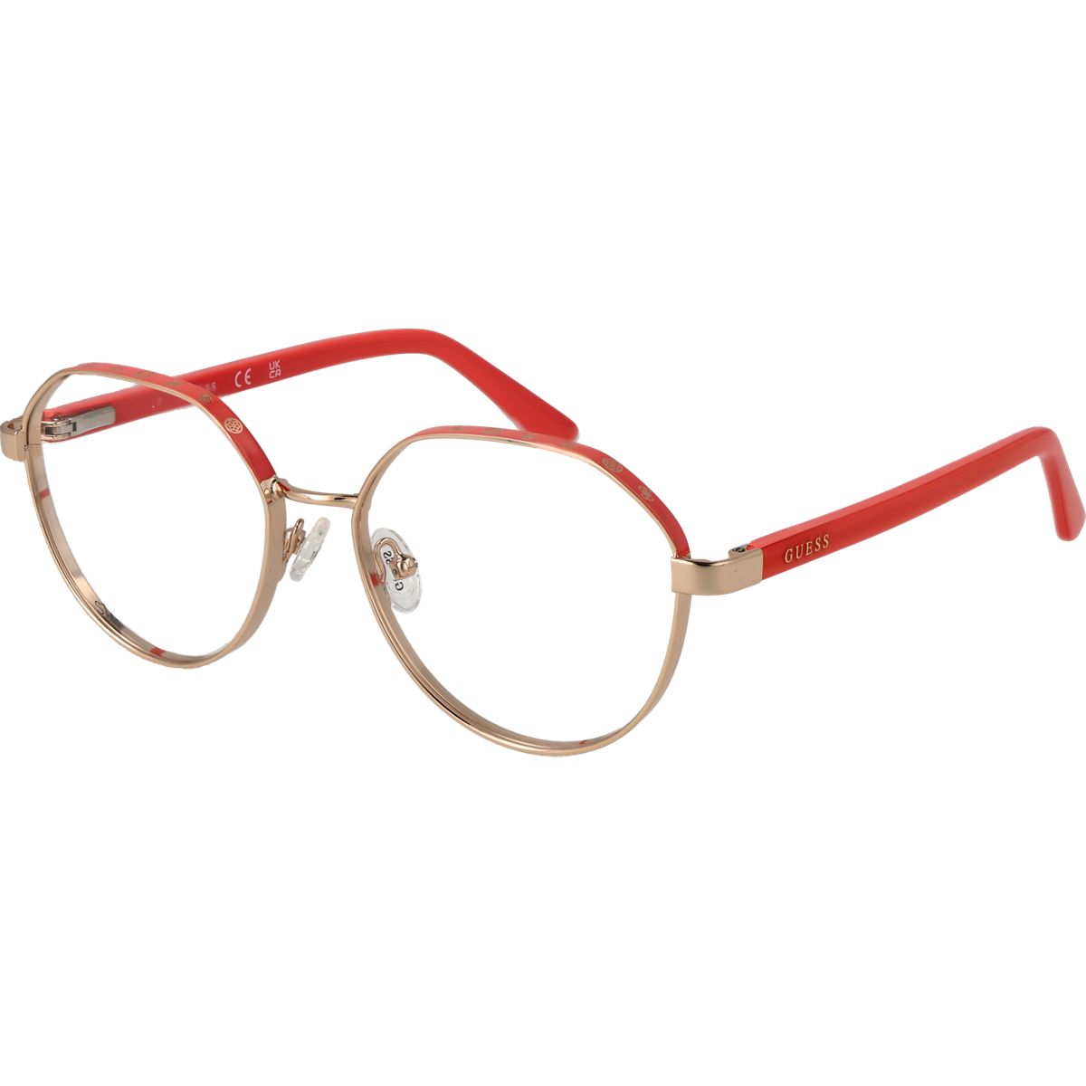 Elegantes rundes Brillengestell aus Metall