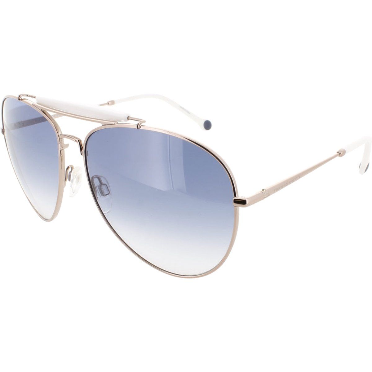 Aviator-Sonnenbrille mit Kontrast-Steg