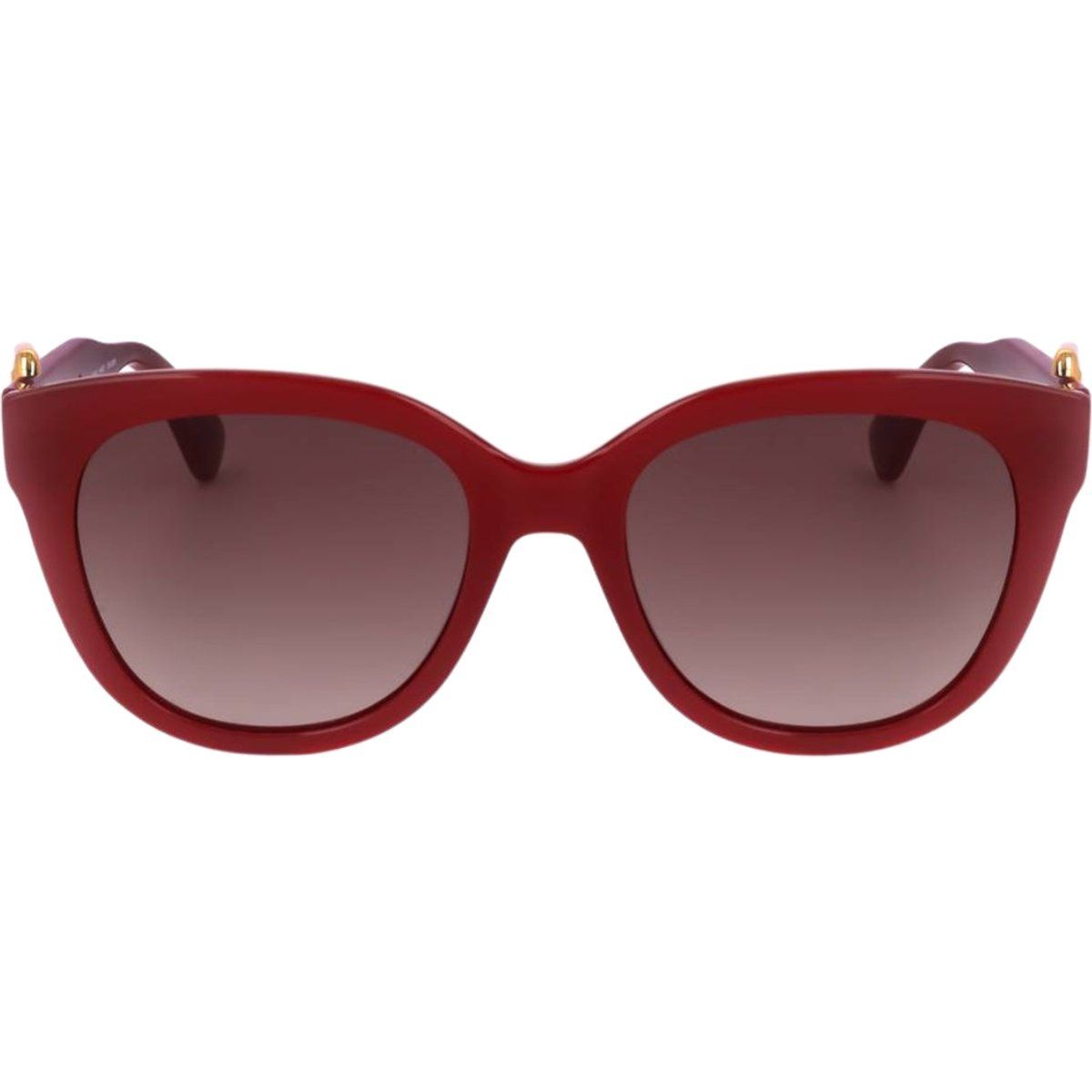 Cat-Eye-Sonnenbrille mit Schnallendetail
