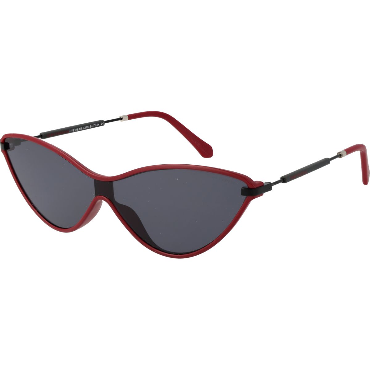 Dramatische Cat-Eye-Vollrandbrille