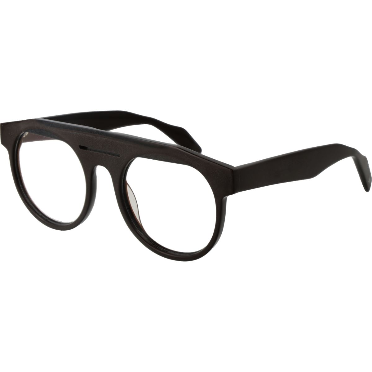 Panto-Vollrandbrille im architektonischen Design