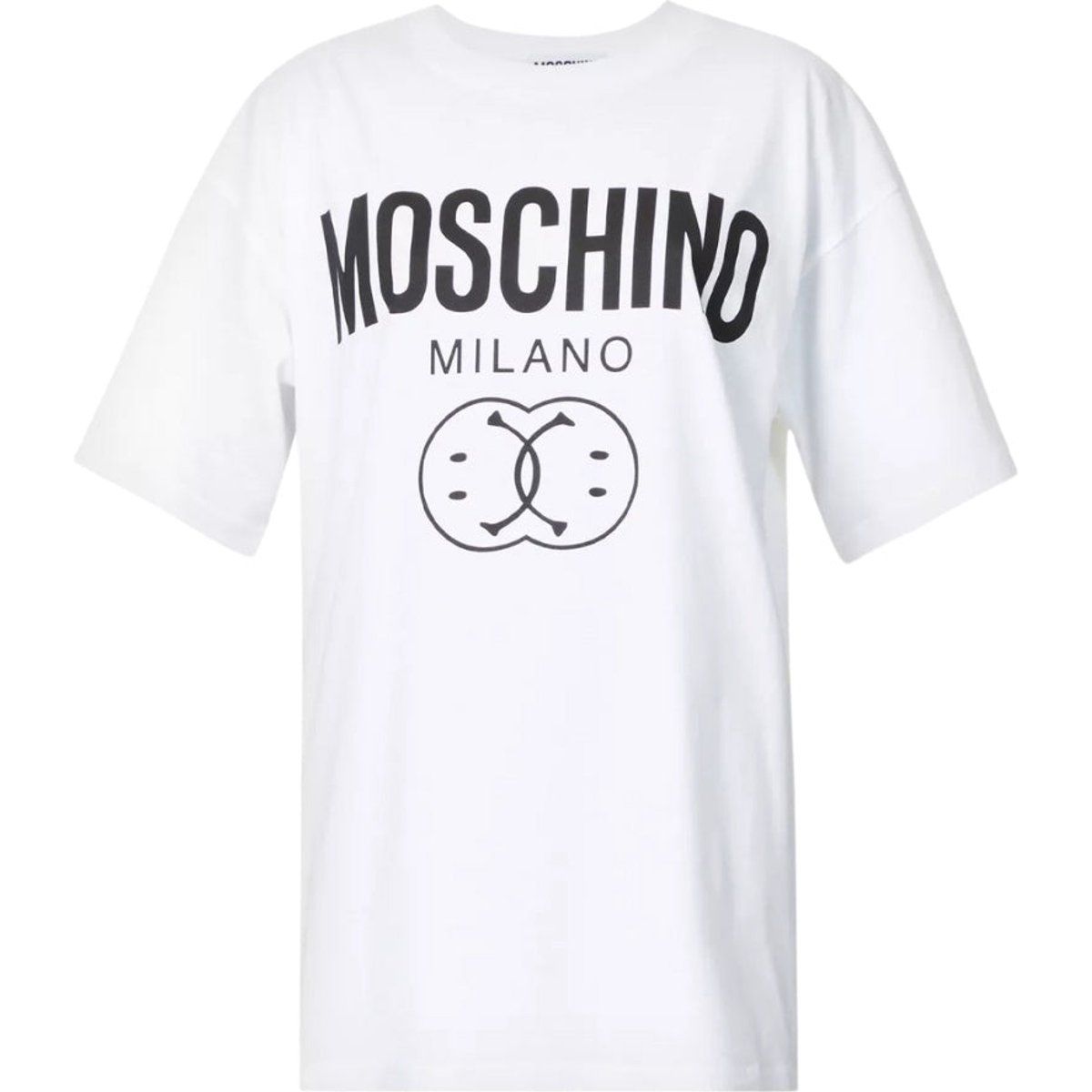 Grafik-T-Shirt mit Doppel-Smiley