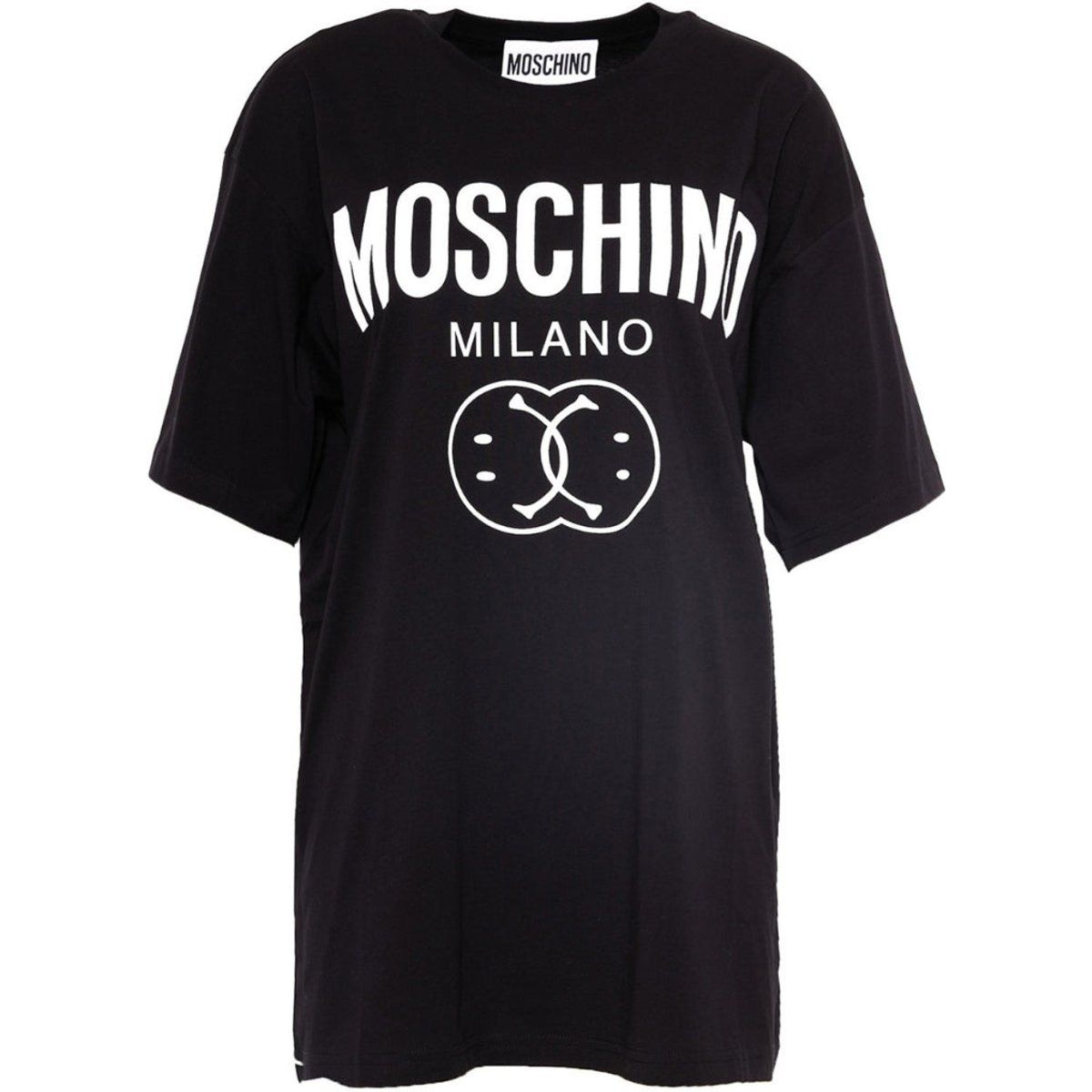 Oversized T-Shirt mit Doppel-Smiley-Grafik