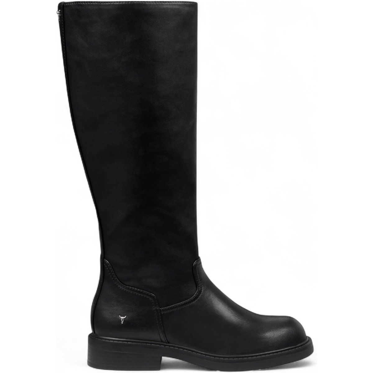 Schlichte kniehohe Urban-Stiefel