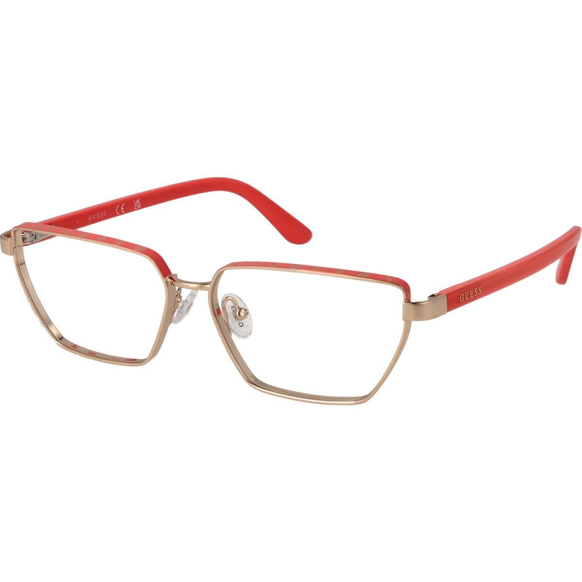 Geometrische Cat-Eye Brillenfassung