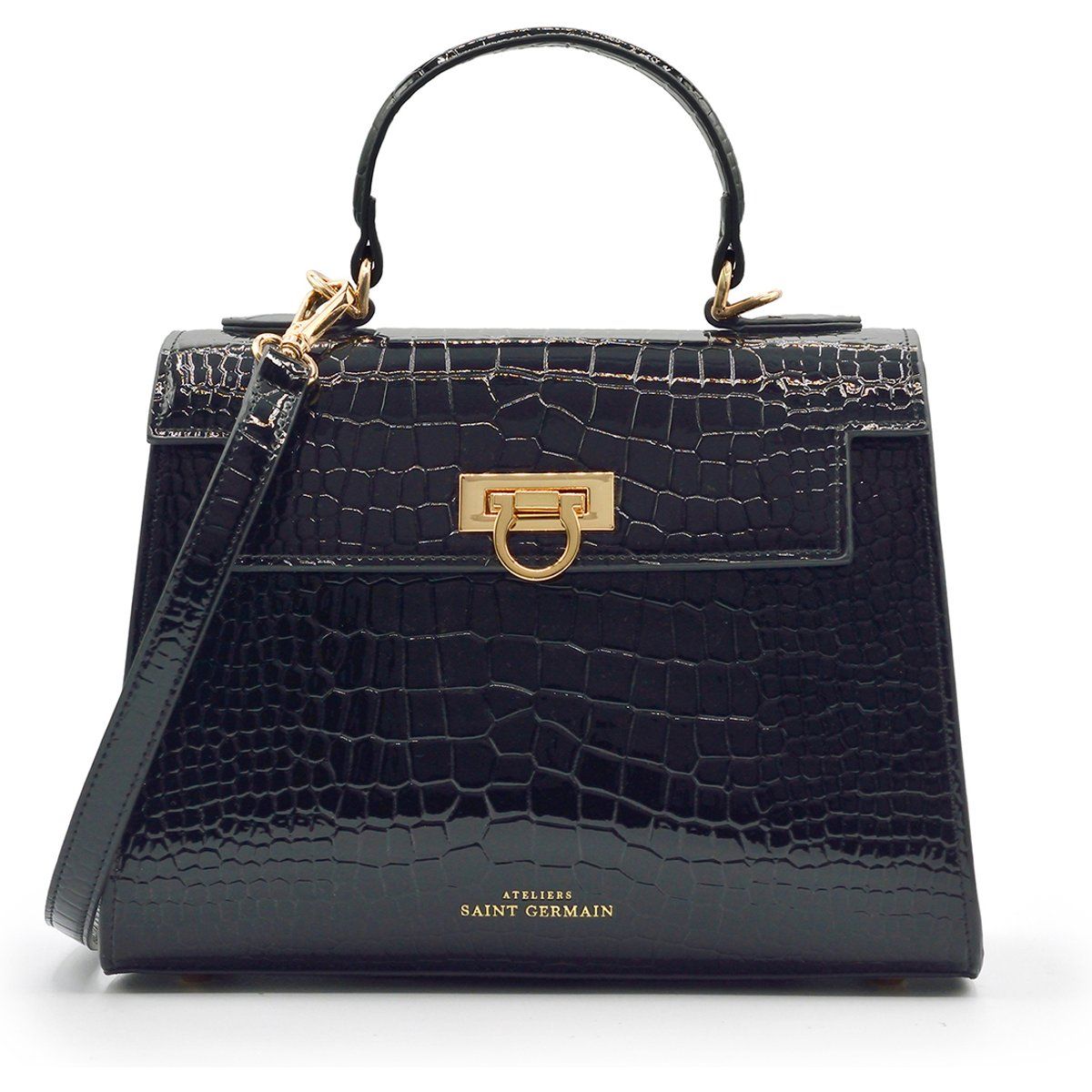 Strukturierte Cannes Henkeltasche