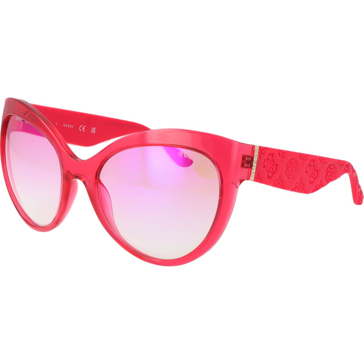Oversized Sonnenbrille im Cat-Eye-Stil