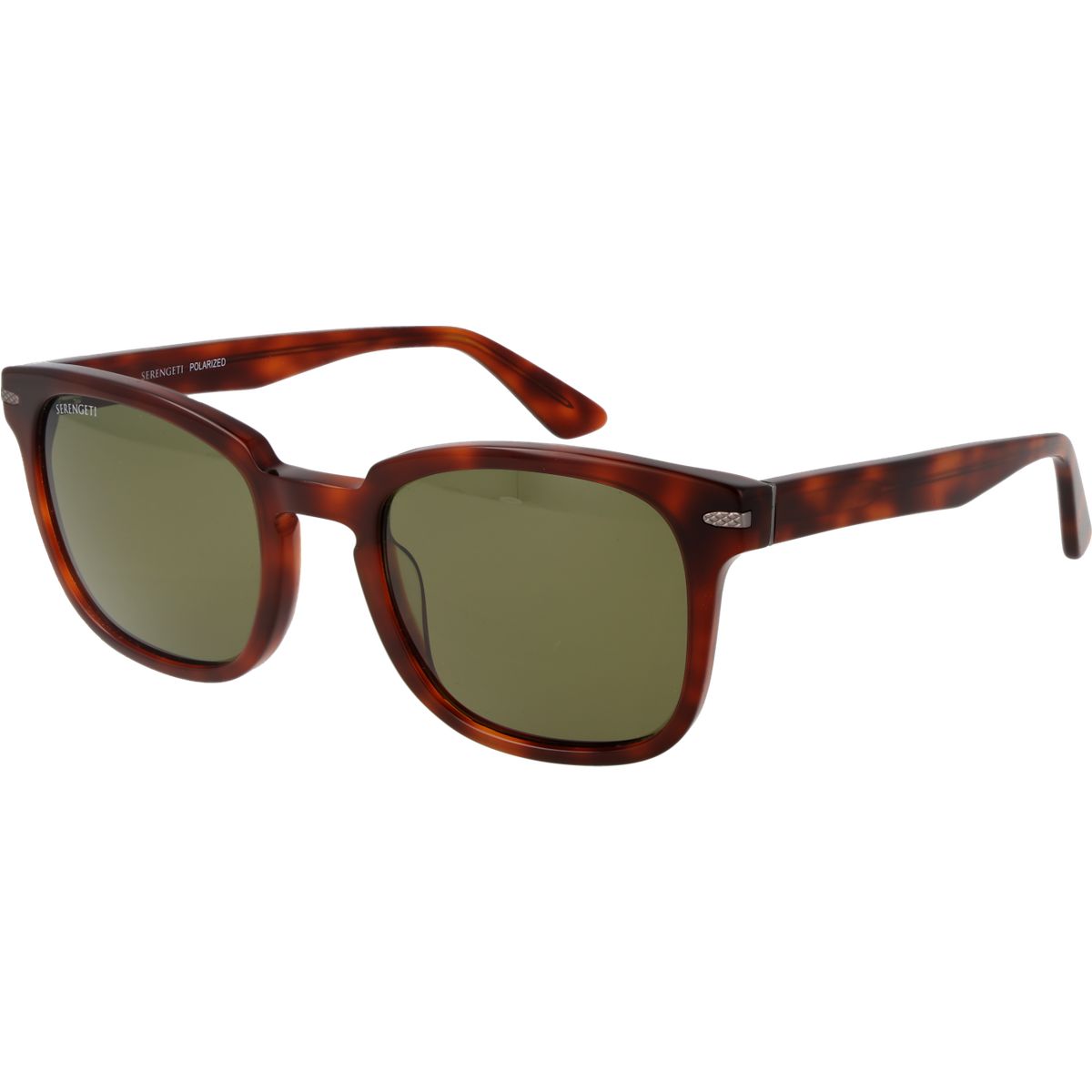 Klassische quadratische Schildpatt-Sonnenbrille