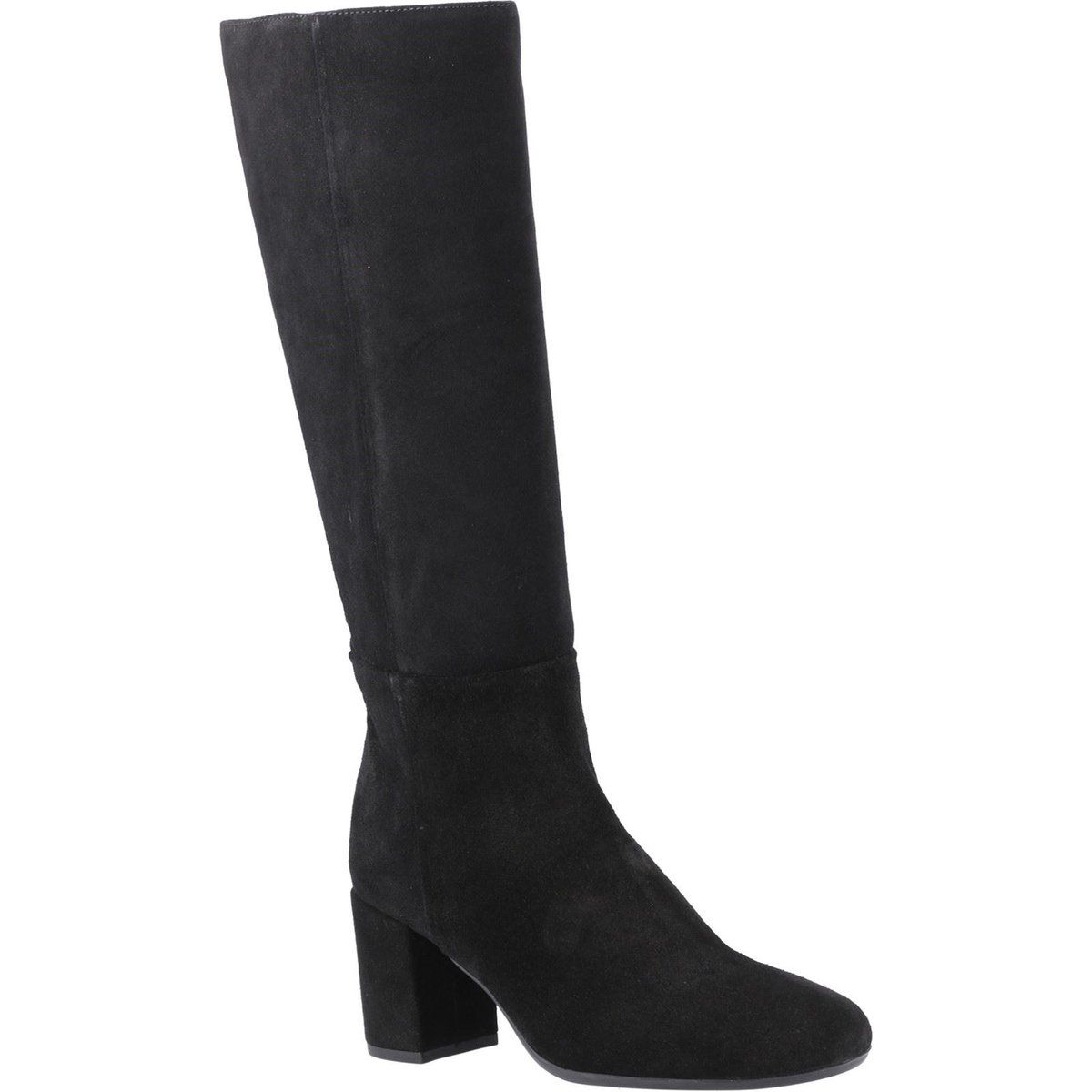 Elegante kniehohe Wildlederstiefel