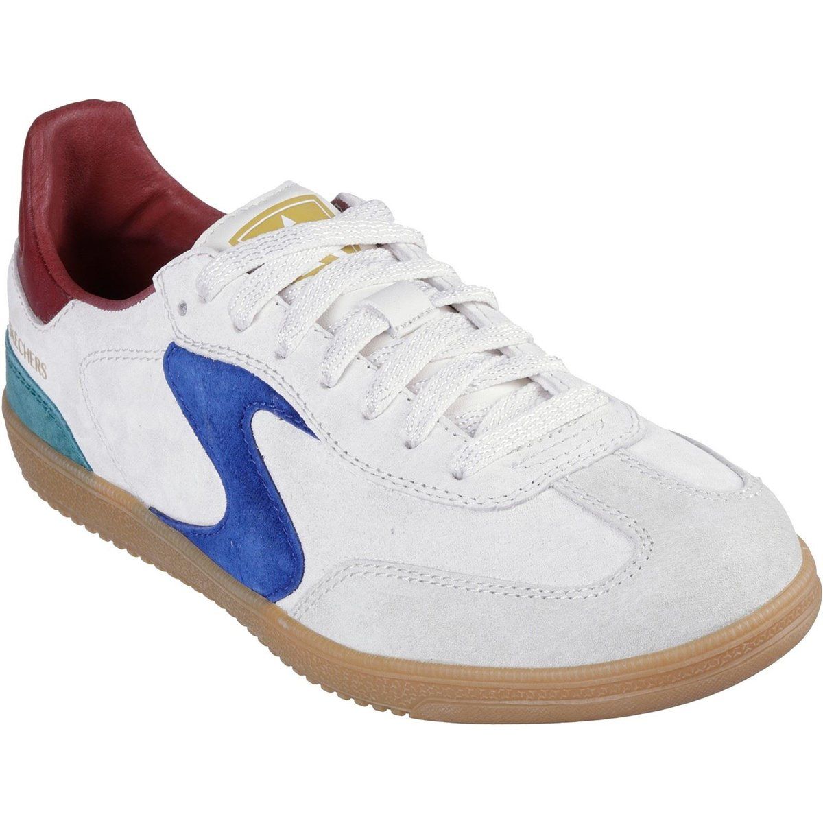 Retro-Court-Sneaker mit Gummisohle