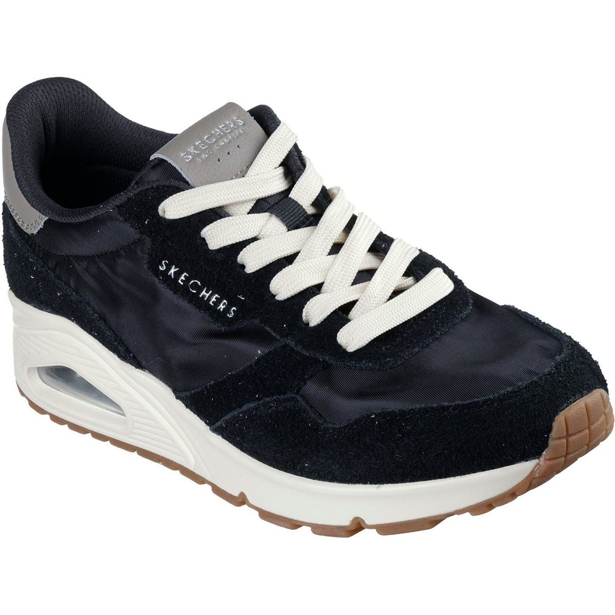 Retro-Sneaker mit Wildleder und Luftpolster