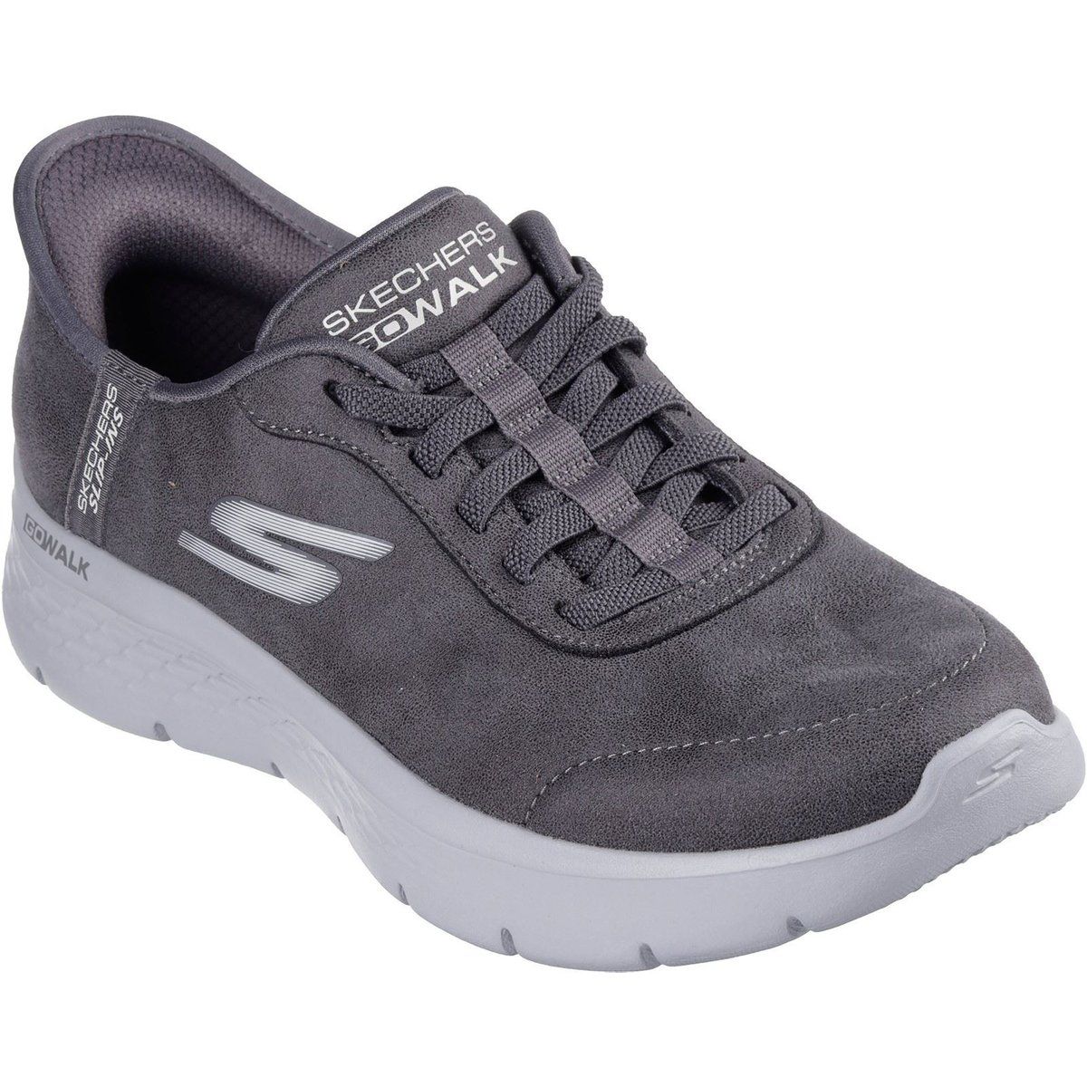 Walking-Sneaker mit elastischer Schnürung