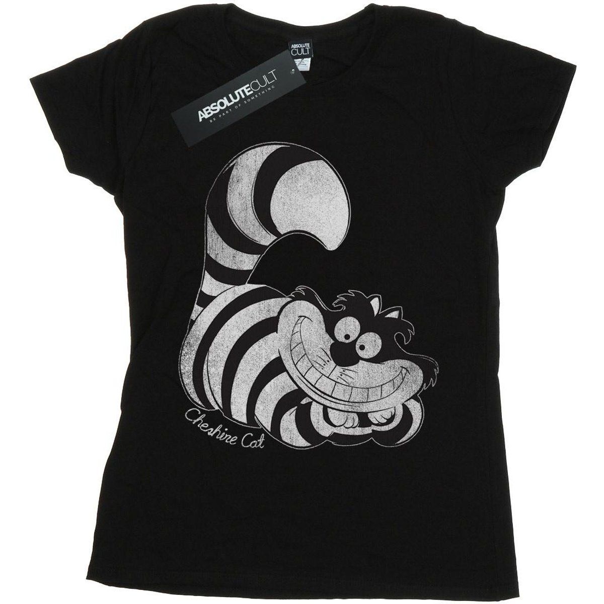 Grinsekatze Grafik Boyfriend Shirt